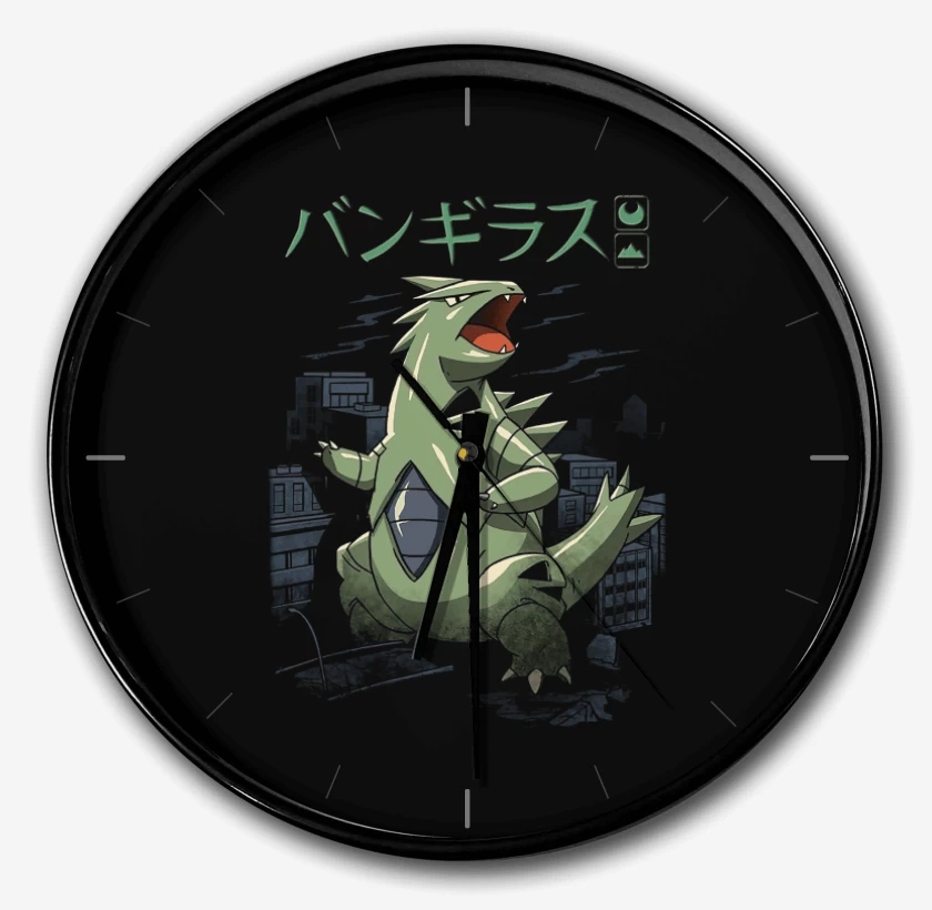 Reloj Negro de Tyranitar