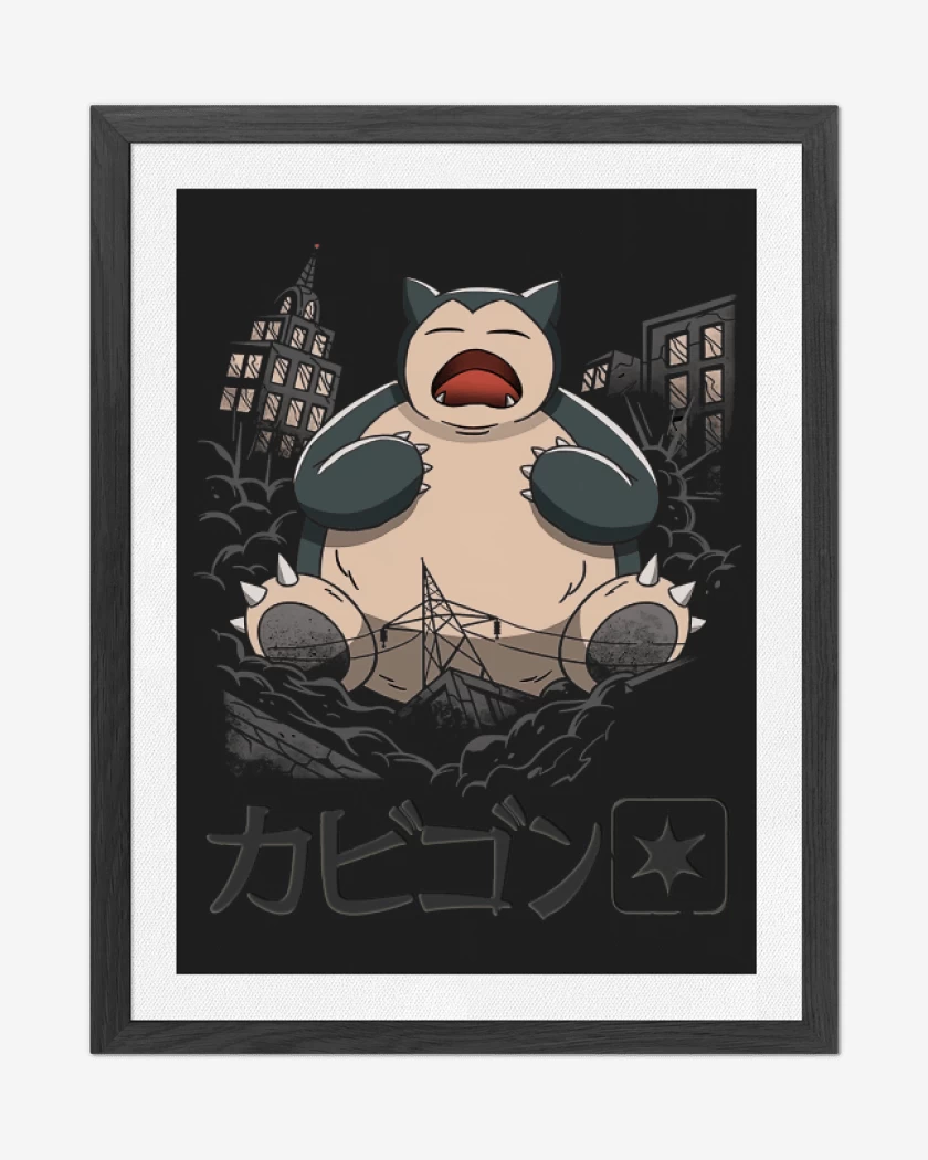Cuadro decorativo Snorlax