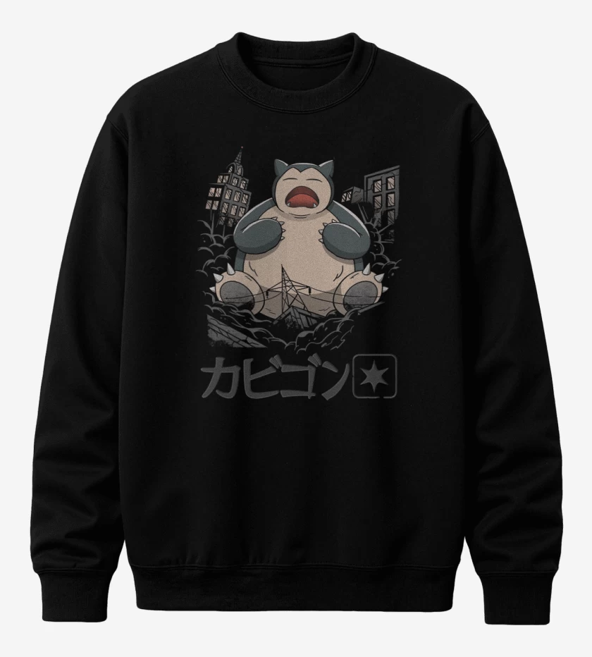 Poleron polo Snorlax