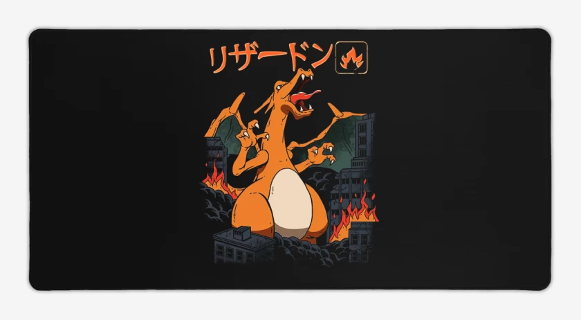 Mouse pad Gamer Charizard