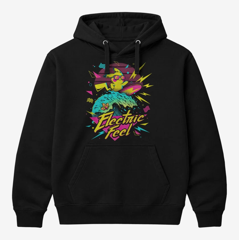 Polerón Canguro Pikachu Surf 