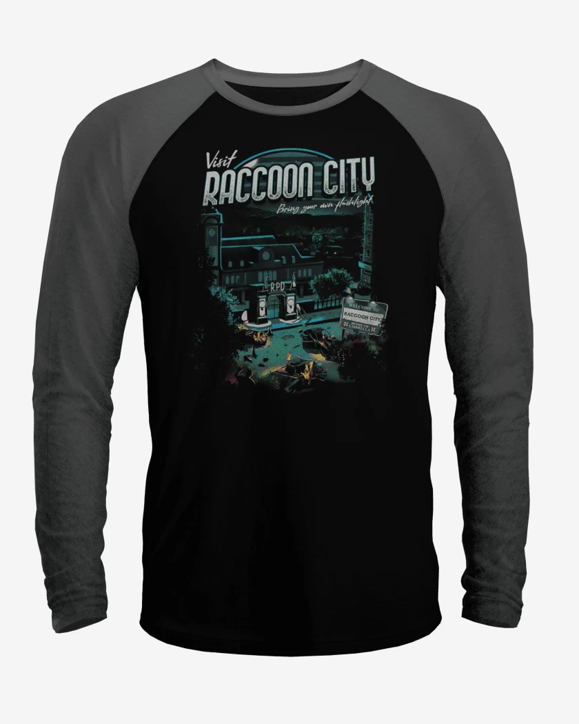 Polera Raglan Racconn City