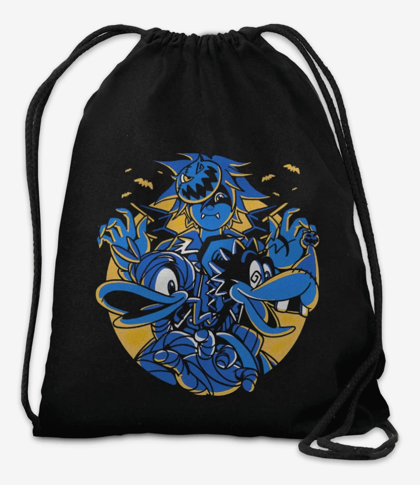 Mochila Negro de Kingdom hearts halloween