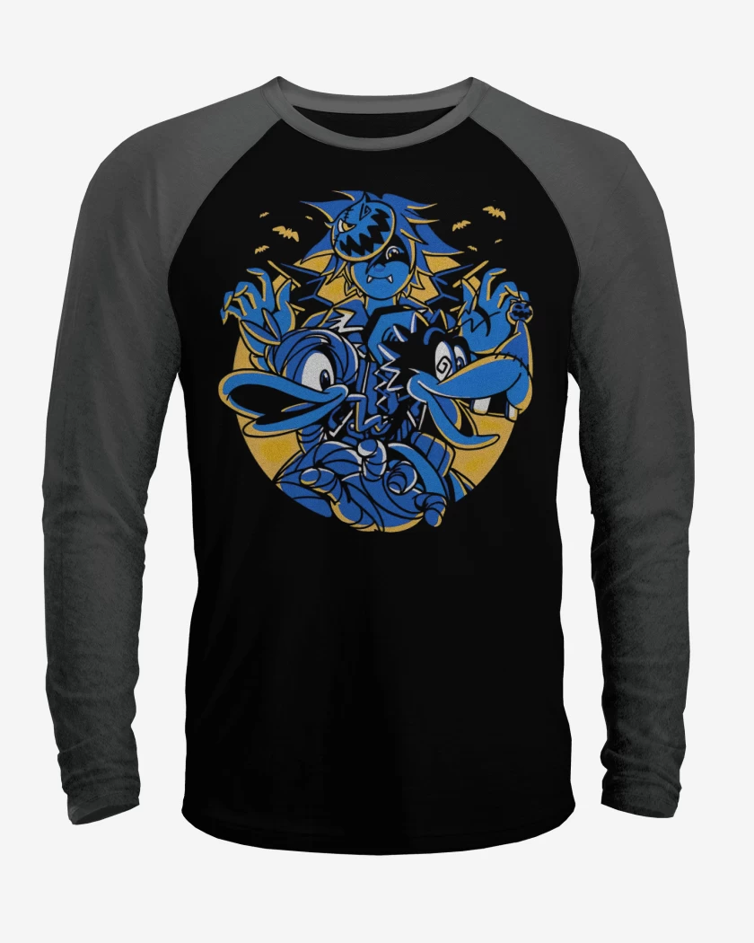 Polera Raglan Kingdom hearts halloween