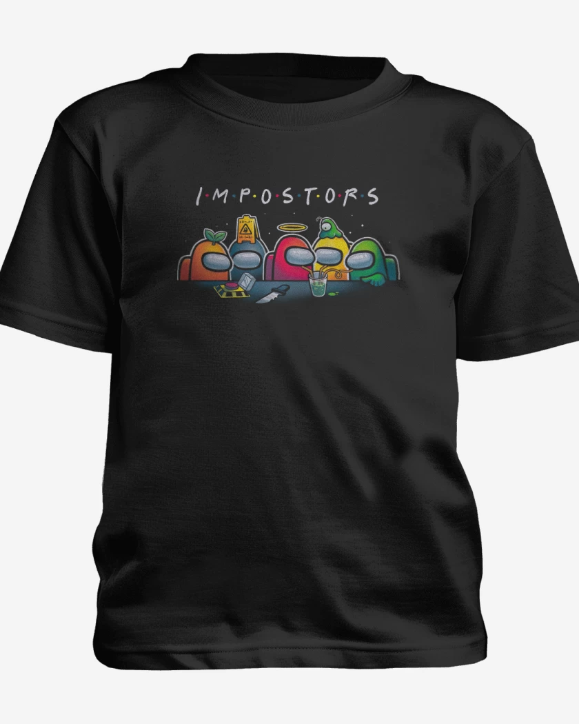 Polera de niño Negro de Impostors