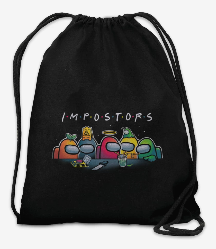 Mochila Negro de Impostors