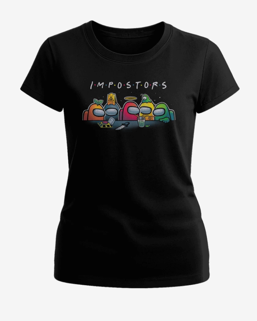 Polera de Mujer Negro de Impostors