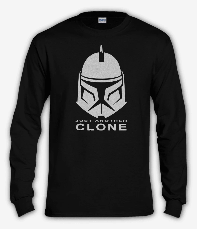 Polera manga larga Negro de Just another clone
