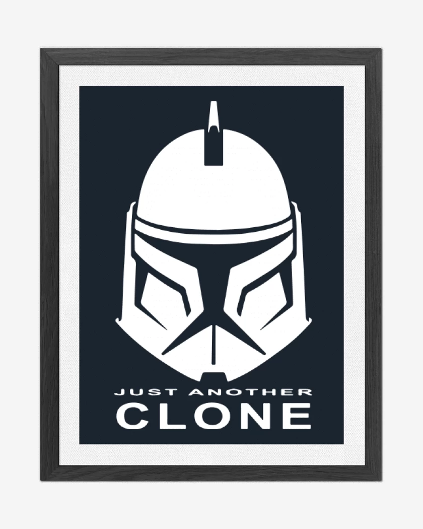 Cuadro decorativo Just another clone