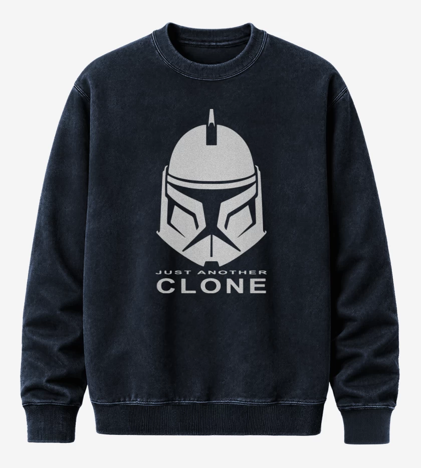 Poleron Polo Acid Wash Azul Marino de Just another clone