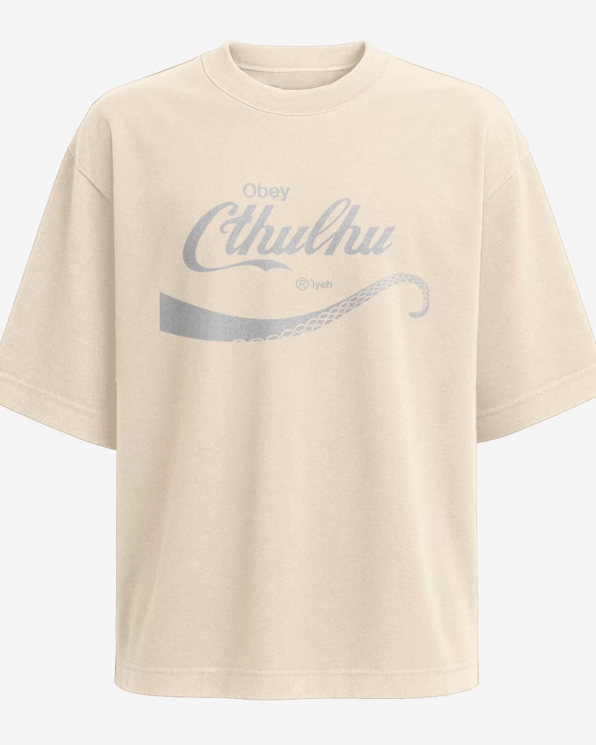 Polera Oversize Cthulhu Drink