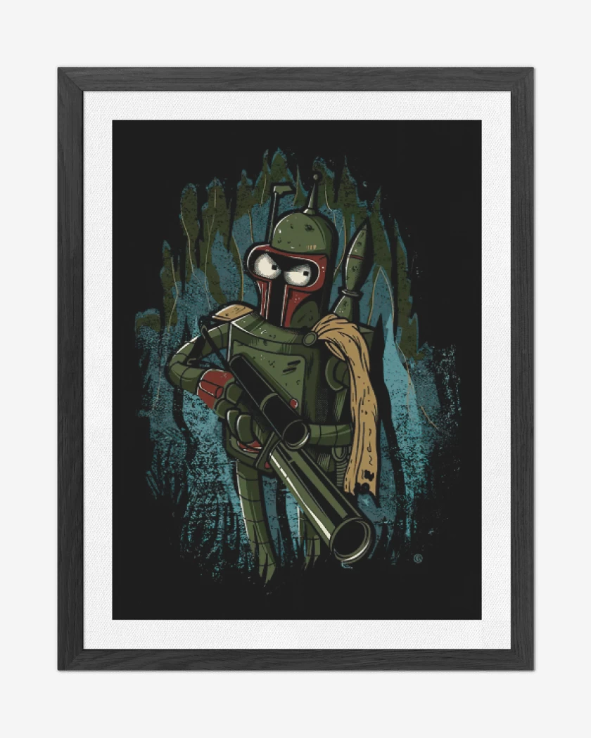 Cuadro decorativo Negro de Bender fett