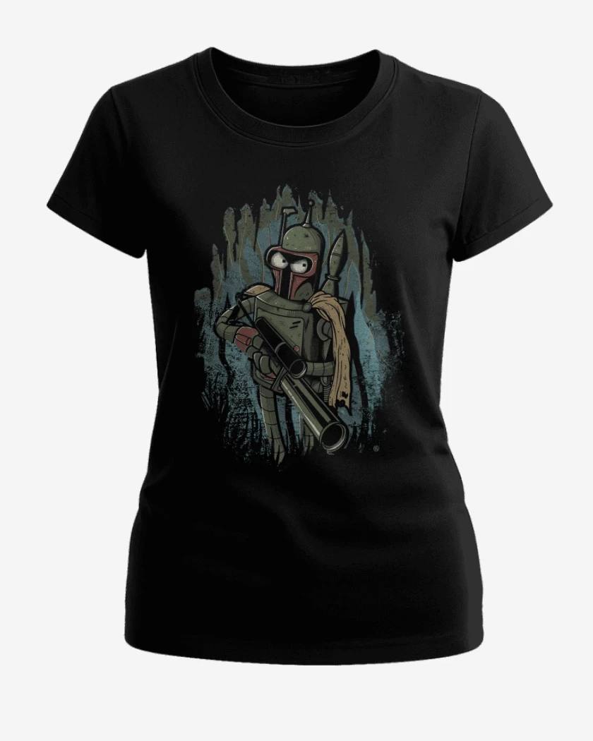 Polera de Mujer Negro de Bender fett