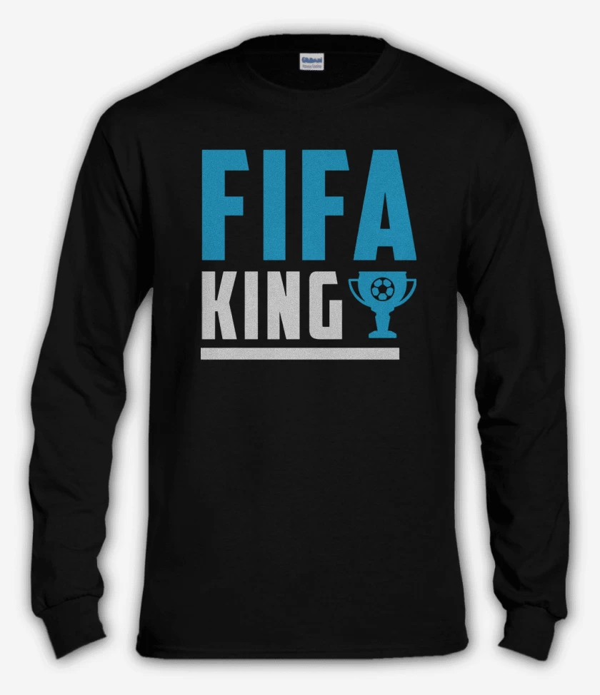 Polera manga larga Negro de Fifa King