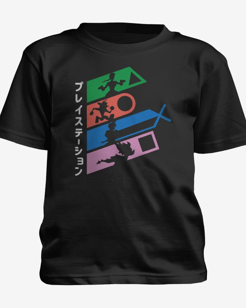 Polera de niño Negro de Play Station Legends