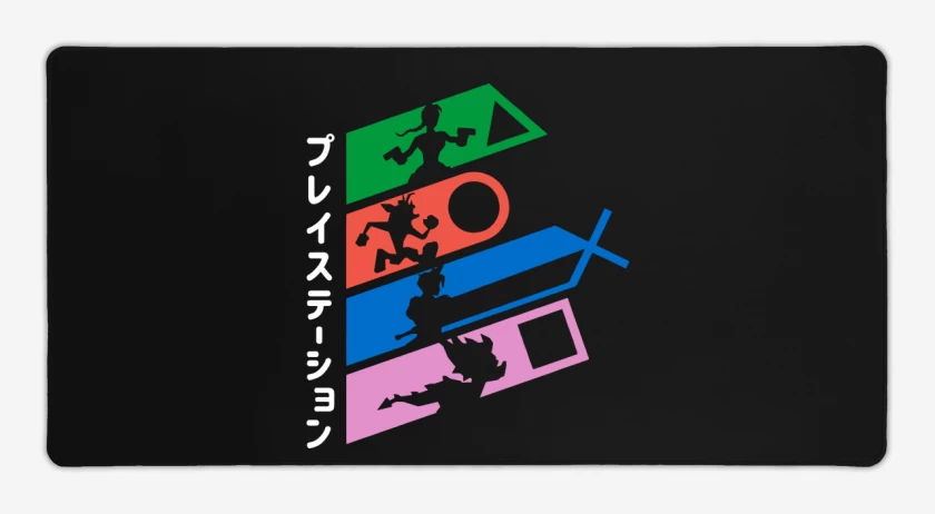 Mouse pad Gamer Play Station Legends