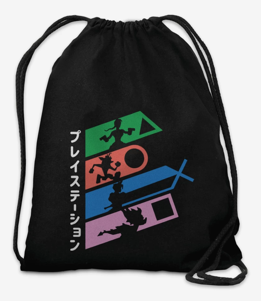 Mochila Negro de Play Station Legends