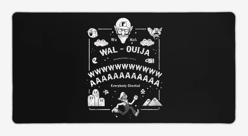 Mouse pad Gamer Negro de Wal Ouija