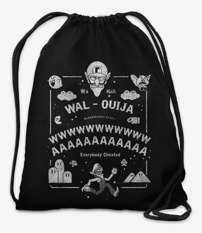 Mochila Negro de Wal Ouija