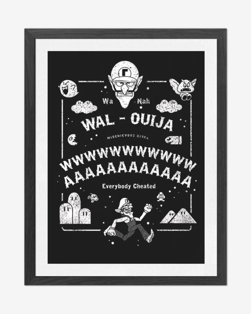 Cuadro decorativo Negro de Wal Ouija