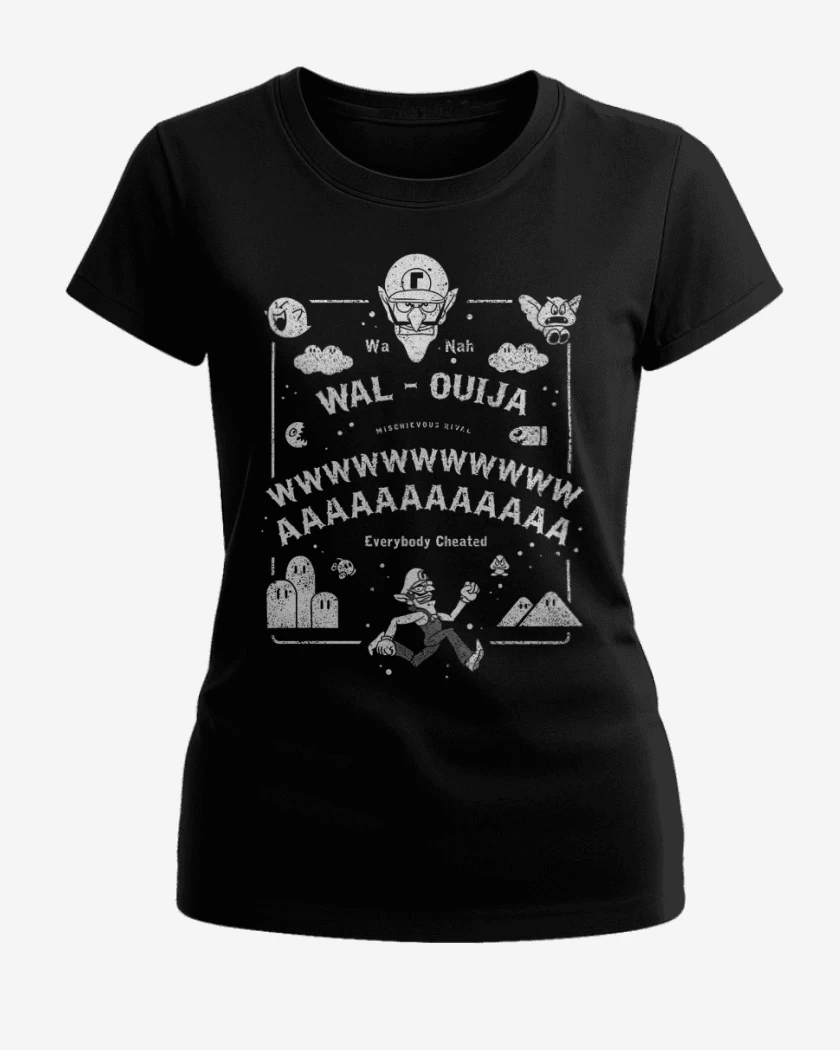 Polera de Mujer Negro de Wal Ouija