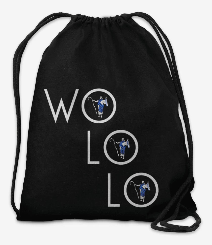 Mochila Negro de Wo lo lo