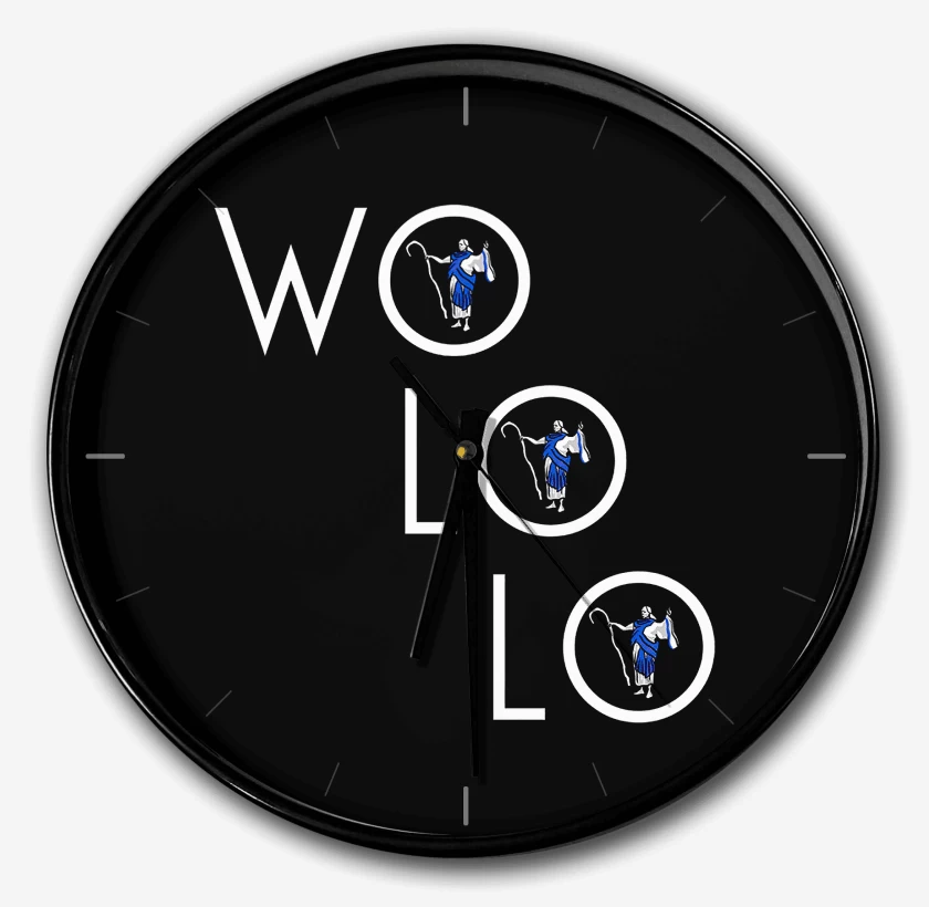 Reloj Negro de Wo lo lo