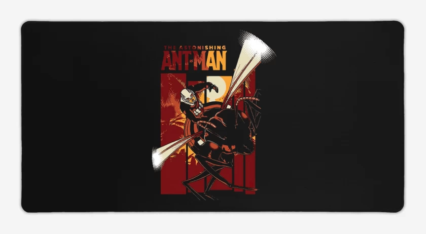 Mouse pad Gamer Negro de Ant Man
