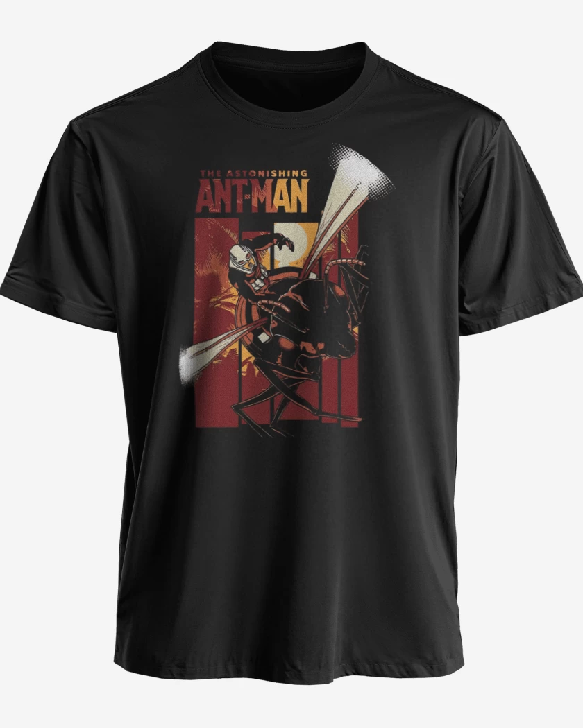 Polera premium Negro de Ant Man