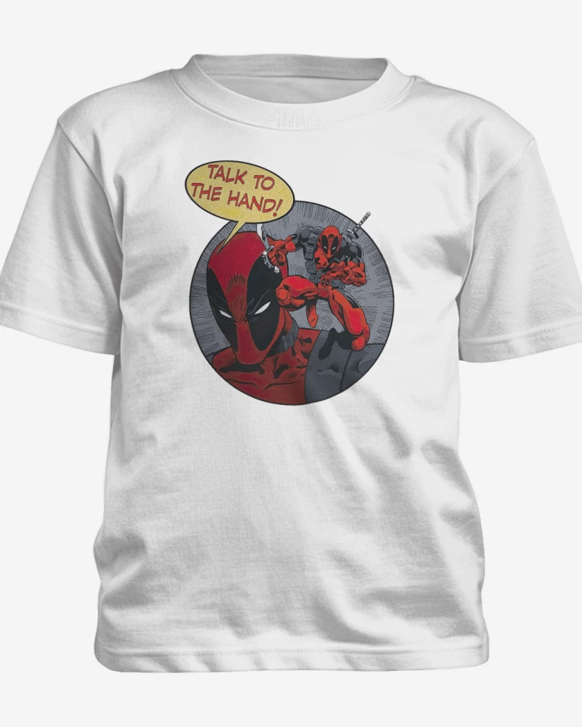 Polera de niño Blanco de Dead Pool 