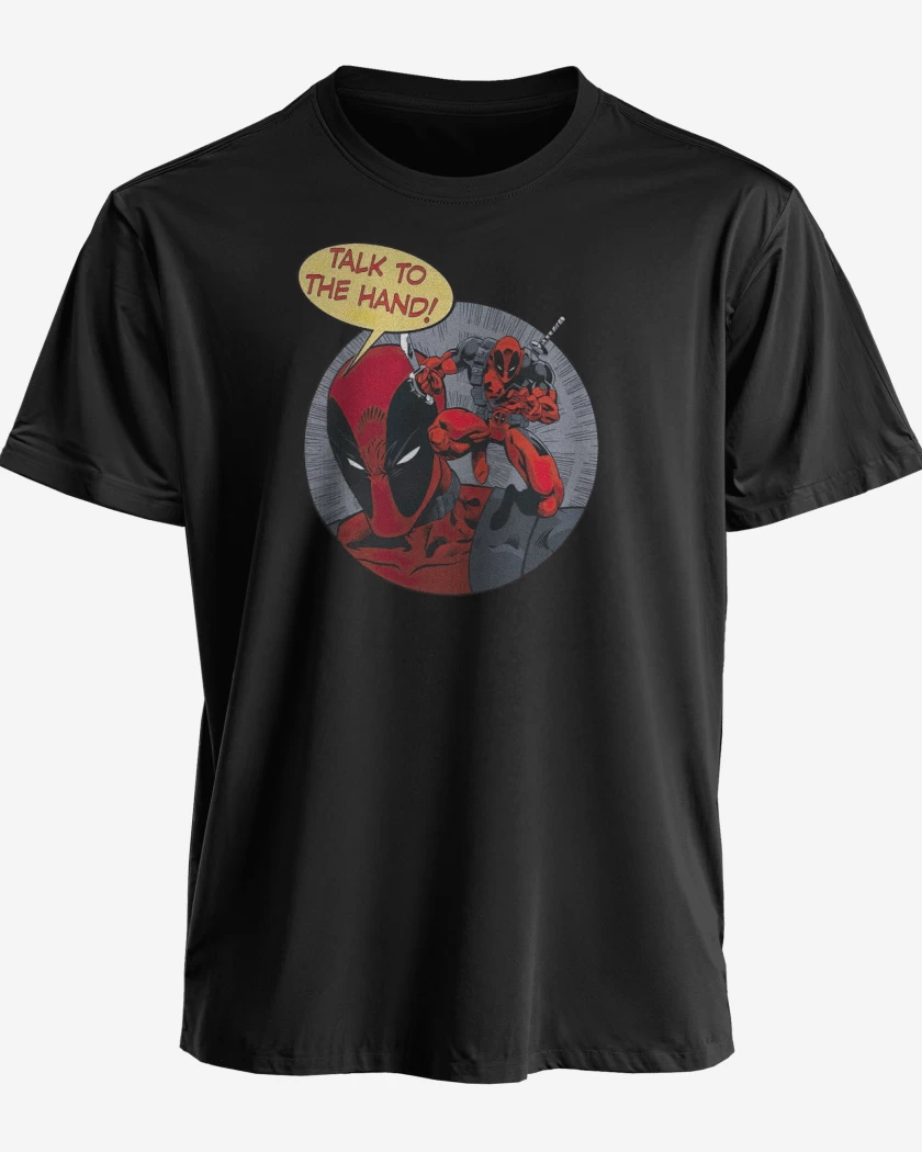 Polera premium Negro de Dead Pool 