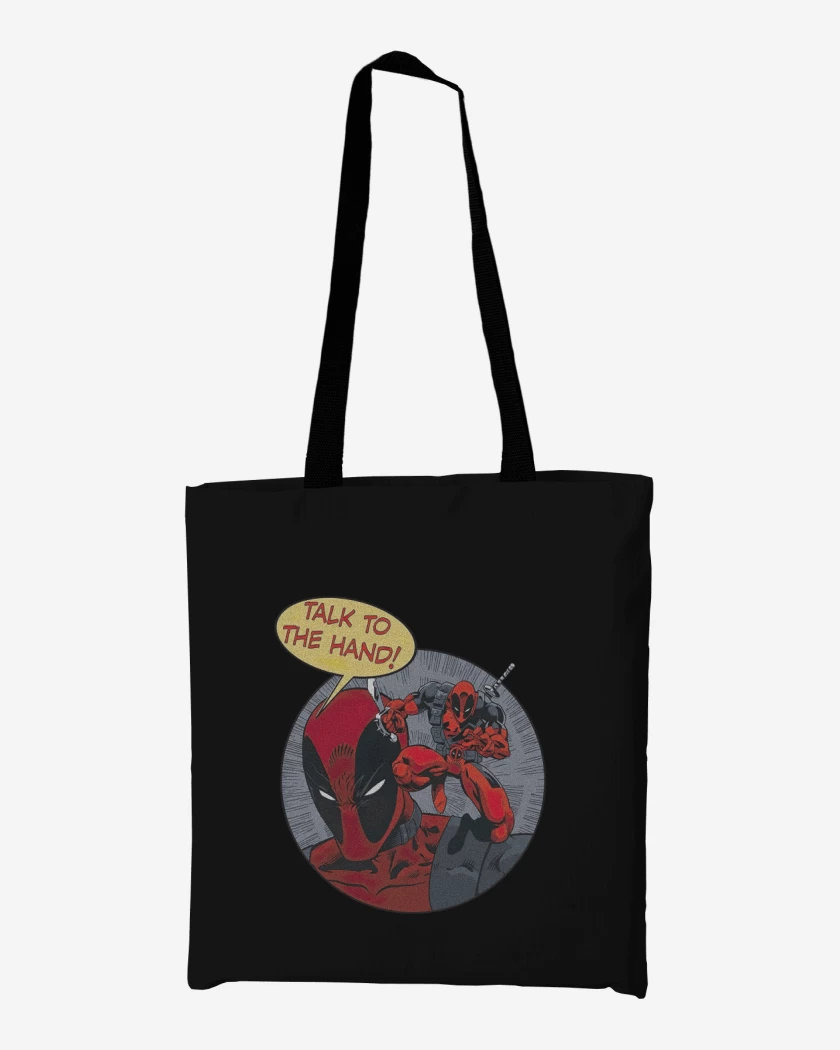 Totebag Negro de Dead Pool 