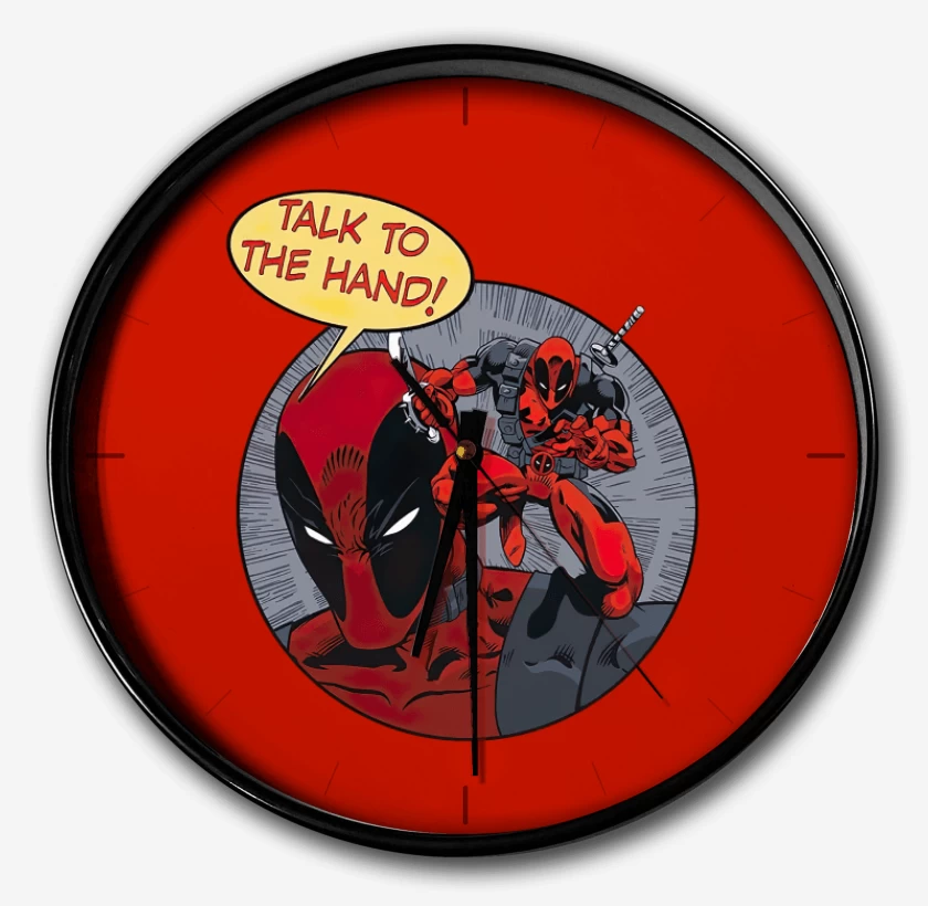 Reloj Rojo de Dead Pool 