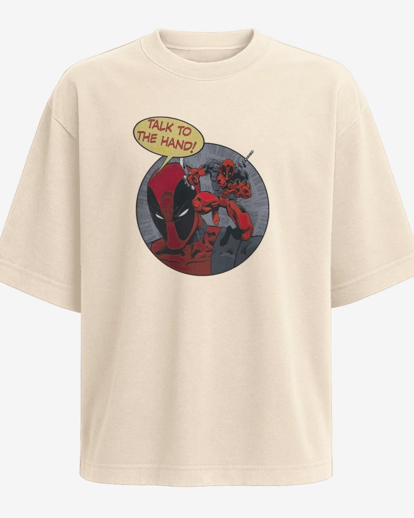 Polera Oversize Dead Pool 