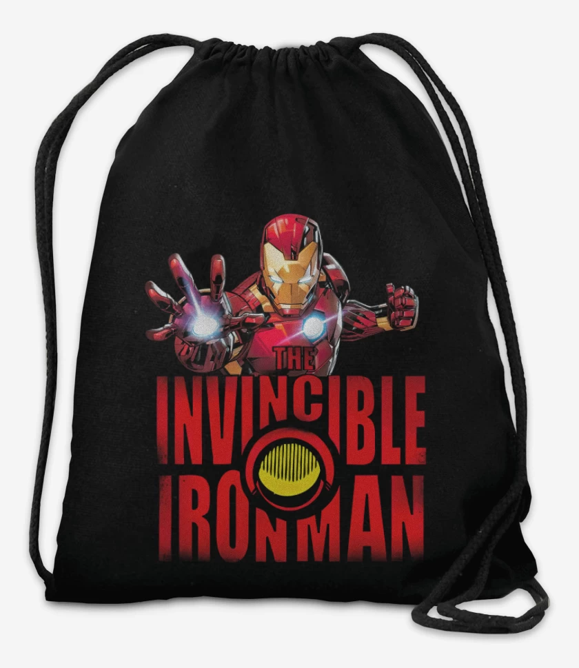 Mochila Negro de Invincible Iron Man