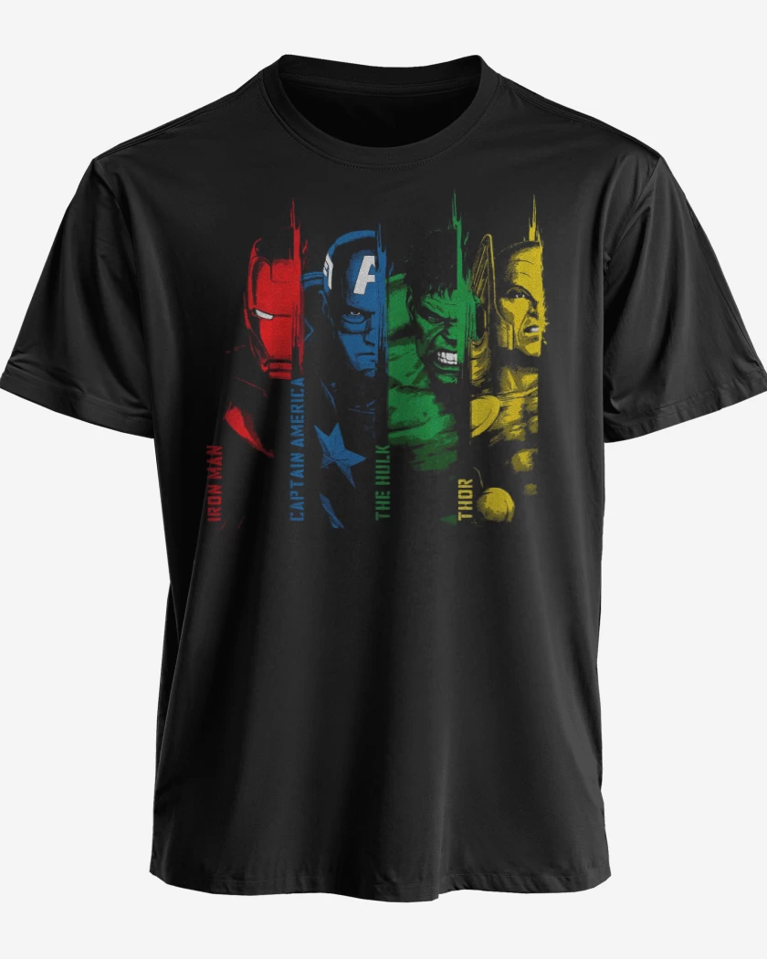 Polera premium Los Avengers