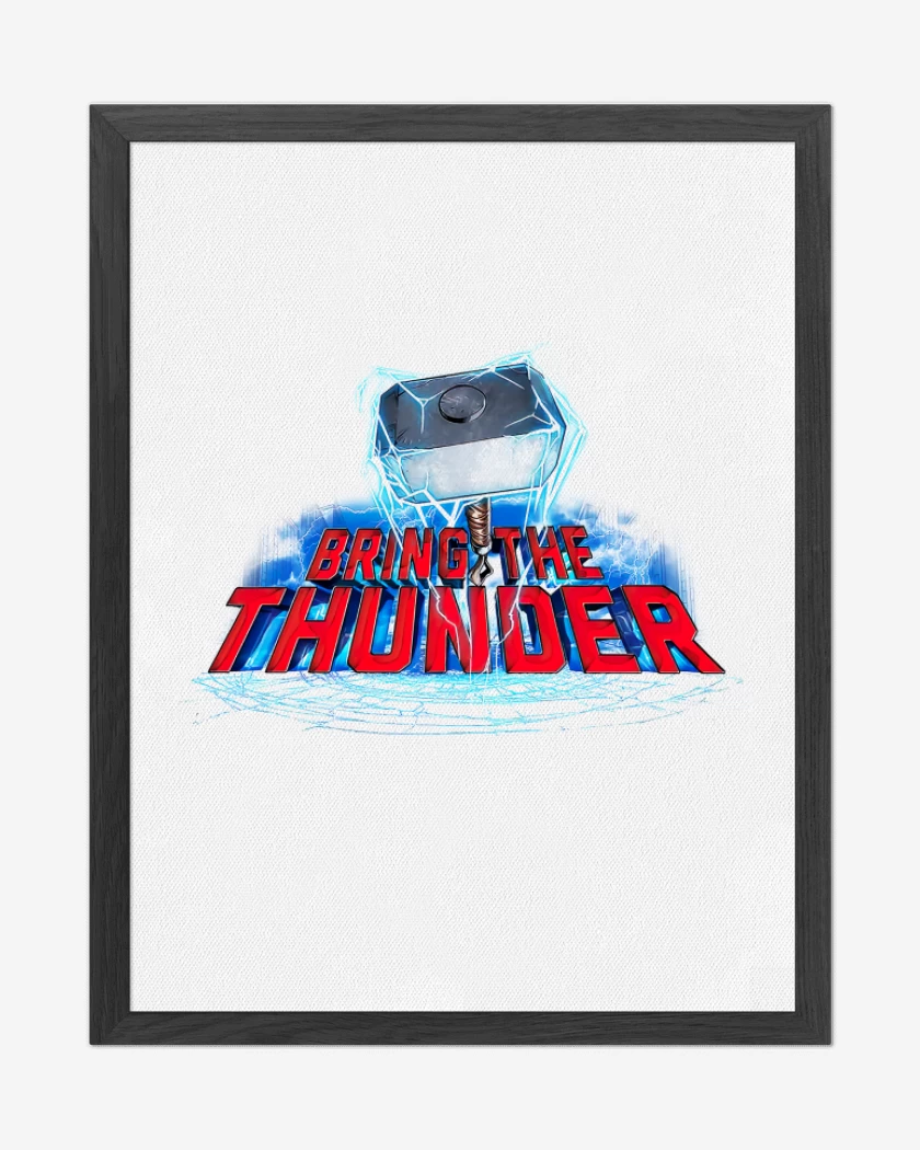 Cuadro decorativo Bring the Thunder