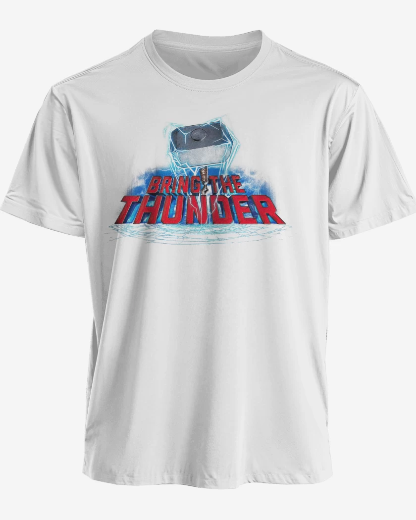 Polera premium Blanco de Bring the Thunder