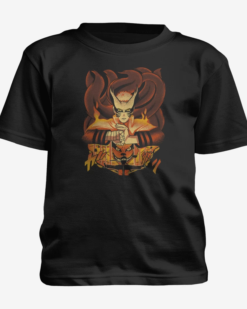 Polera de niño Negro de Naruto Barión