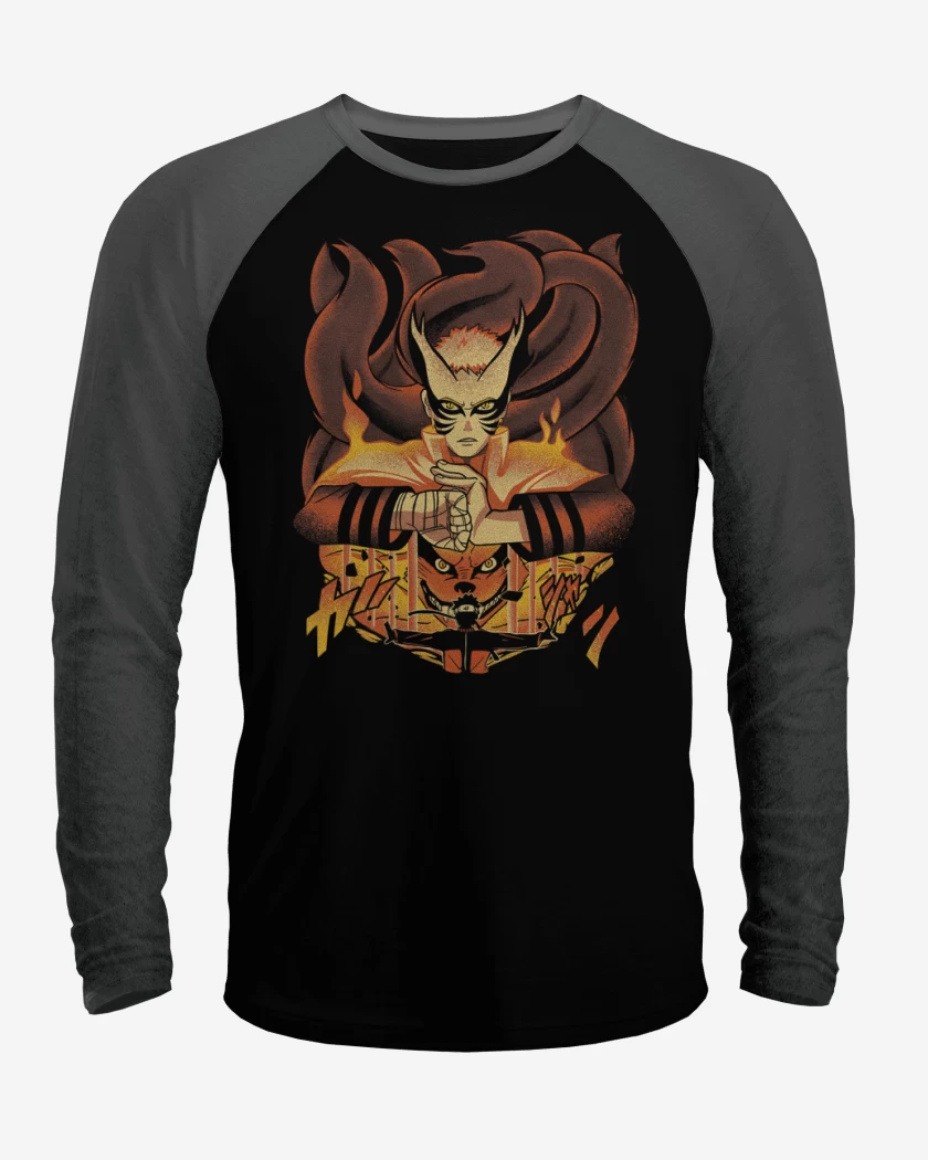 Polera Raglan Naruto Barión