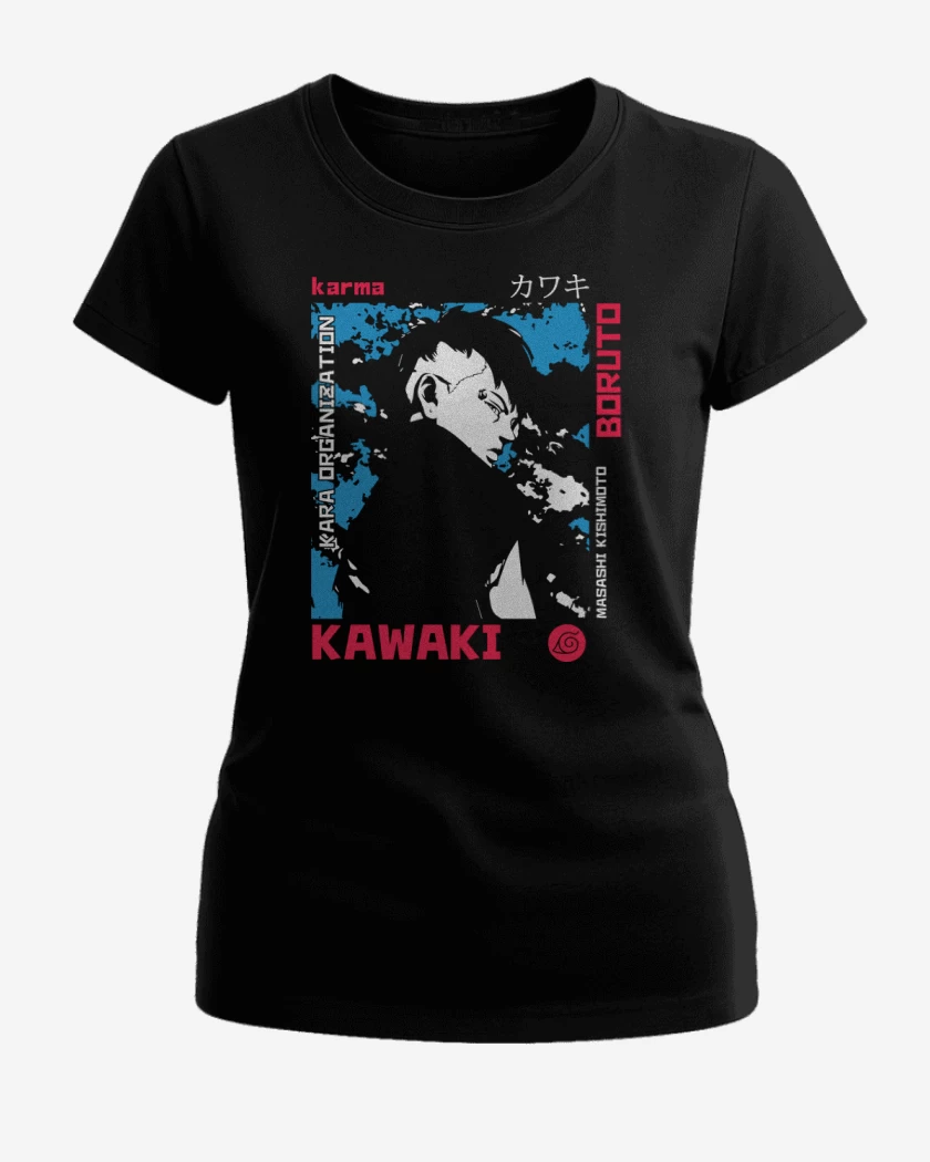 Polera de Mujer Negro de Kawaki
