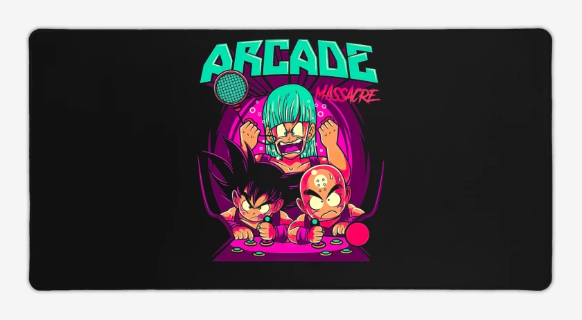 Mouse pad Gamer Dragon Ball Arcade Massacre
