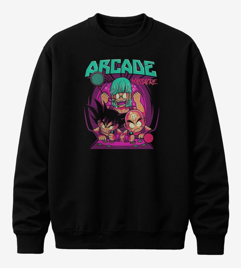 Poleron polo Dragon Ball Arcade Massacre