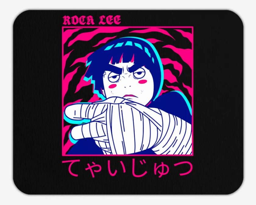 Mousepad Druken Rock Lee