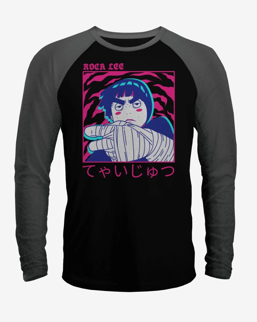 Polera Raglan Druken Rock Lee
