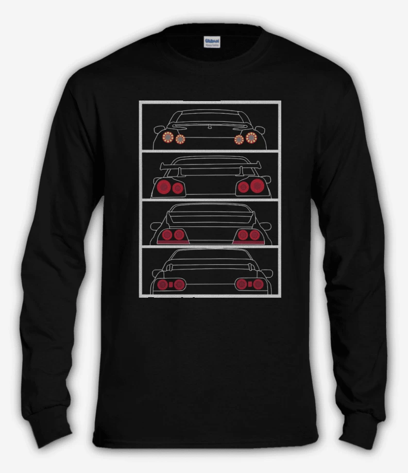 Polera manga larga Nissan GTR