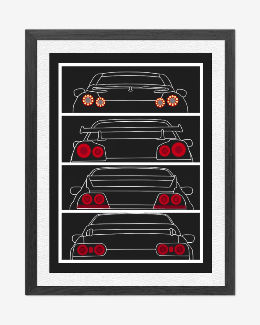 Cuadro decorativo Nissan GTR