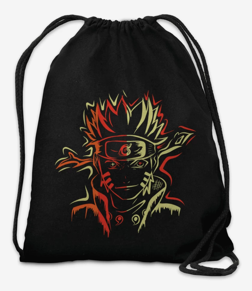 Mochila Negro de Naruto Seis Caminos
