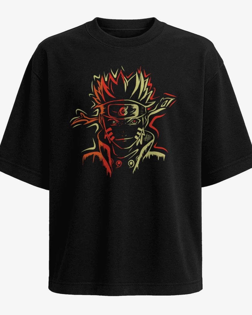 Polera Oversize Naruto Seis Caminos