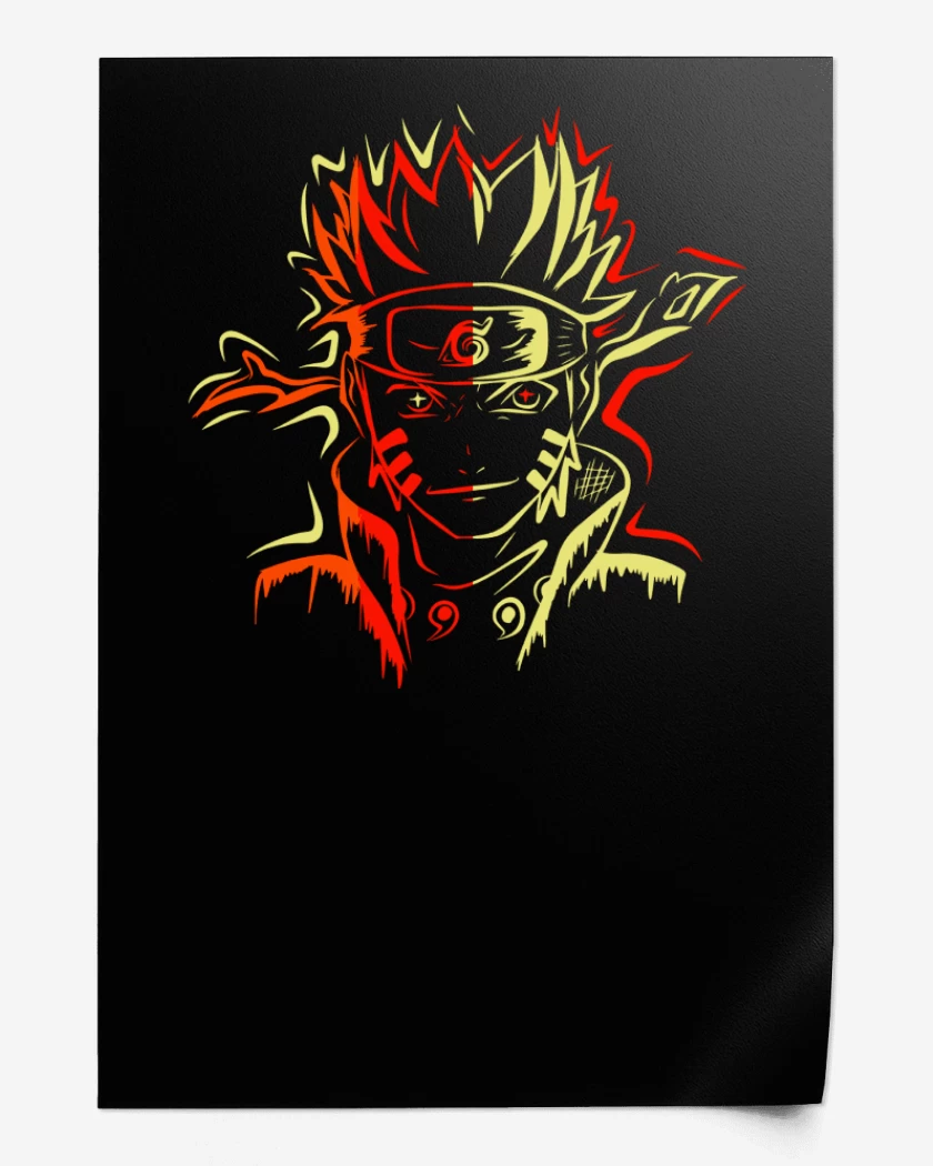 Print Naruto Seis Caminos